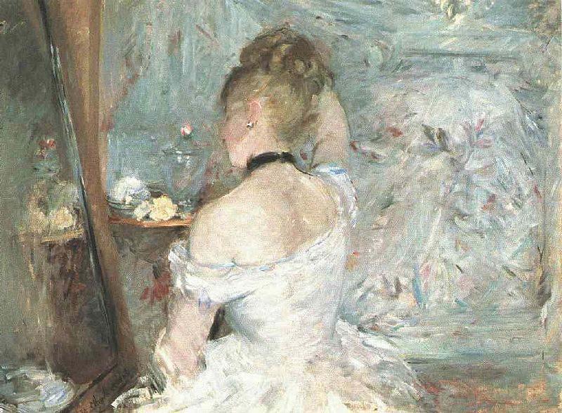 Berthe Morisot Lady at her Toilette Sweden oil painting art